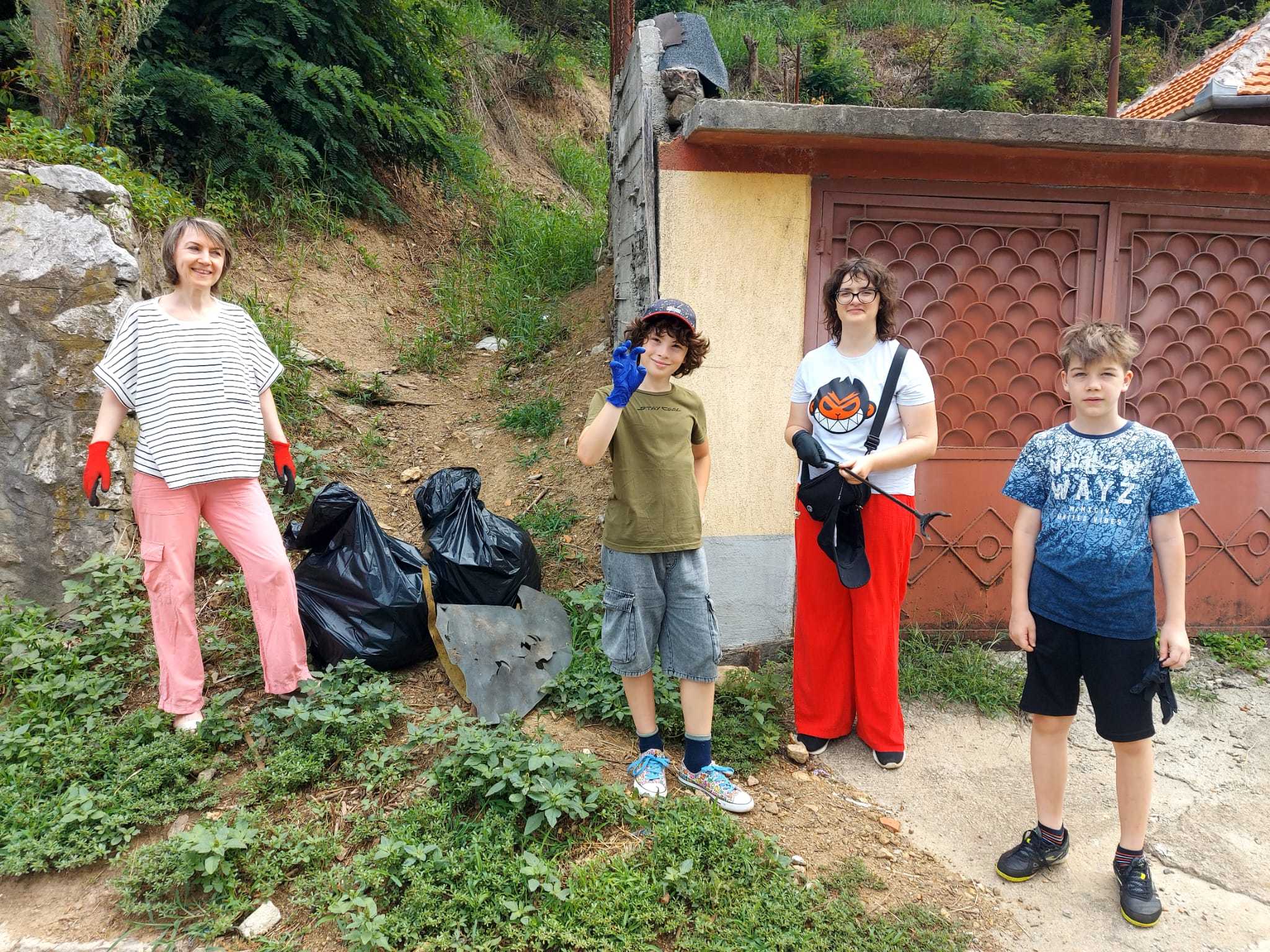 Acțiune de ecologizare și degajare a vegetației