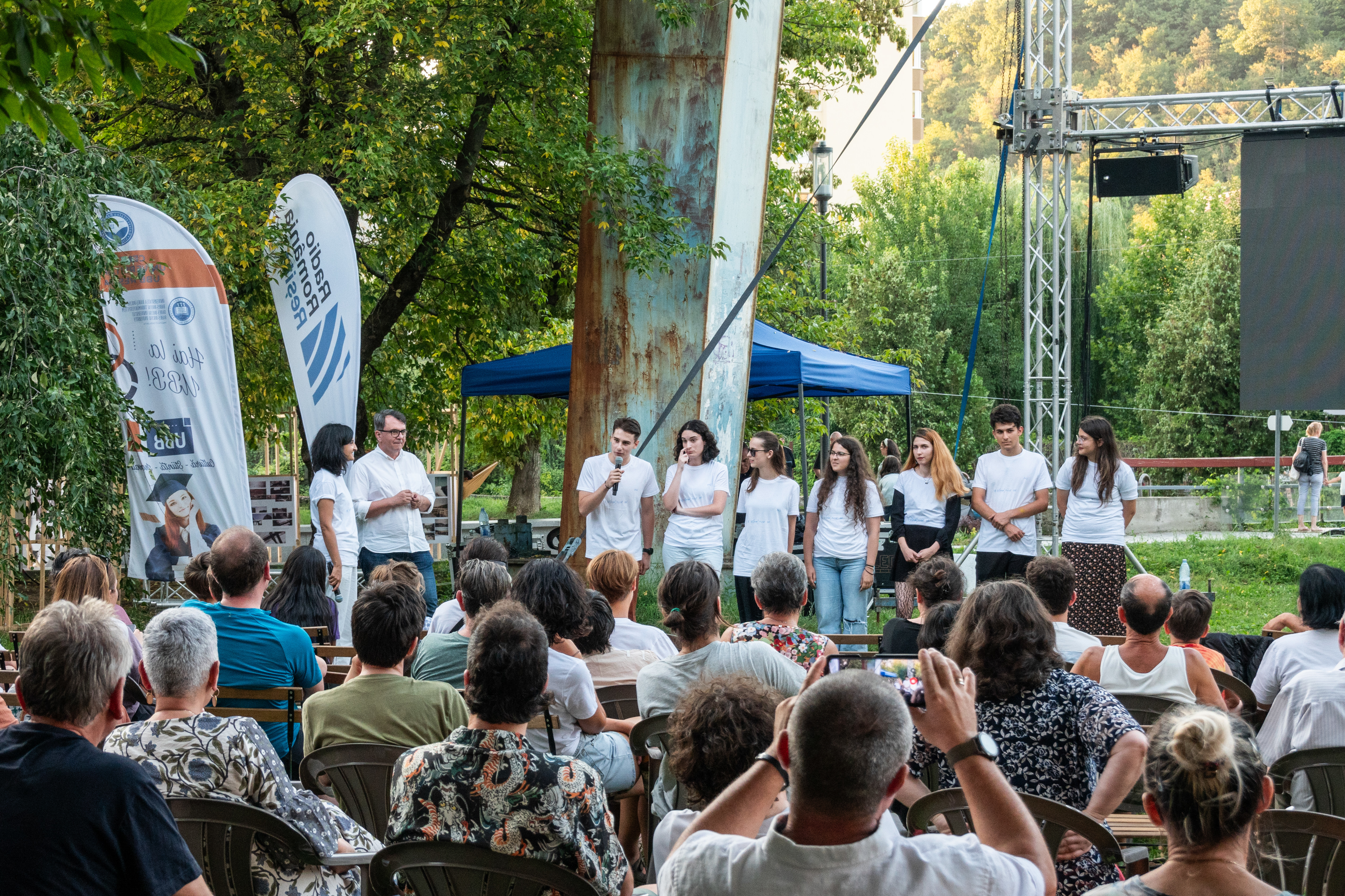 Proiecția scurtmetrajului realizat în cadrul URME: workshop de patrimoniu și explorare urbană prin film